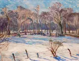 Estella Solomons, SNOW IN RATHFARNHAM, COUNTY DUBLIN