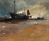 Kenneth Webb, TWO FISHING BOATS