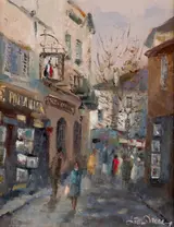 Liam Treacy, RUE DE NORVAIS, MONTMARTRE, PARIS