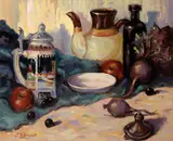 James S. Brohan, STILL LIFE WITH TANKARD