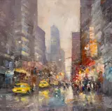 Colin Gibson, MORNING RAIN, NEW YORK