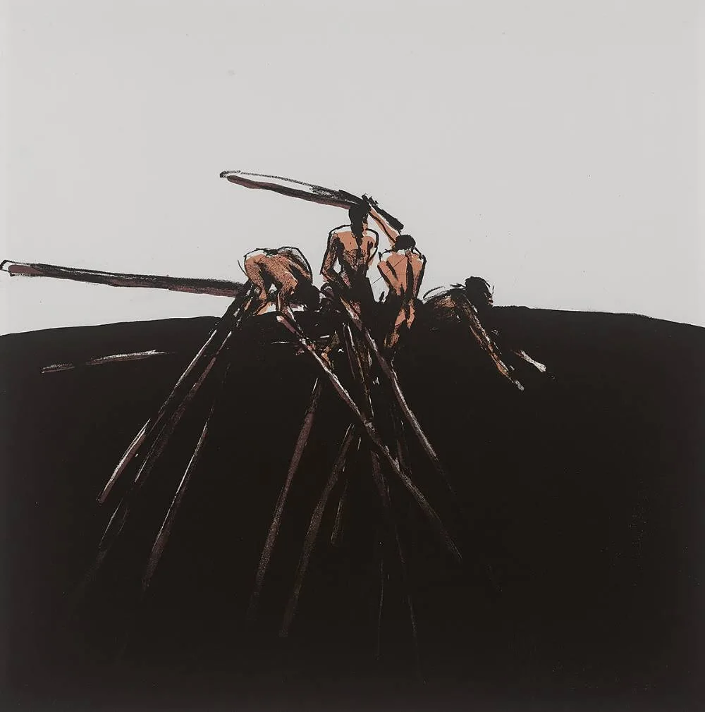 ASPIRANTS by Charles Harper, 2002, lithograph; (no. 9 from an edition of 35), offered Feb 2020