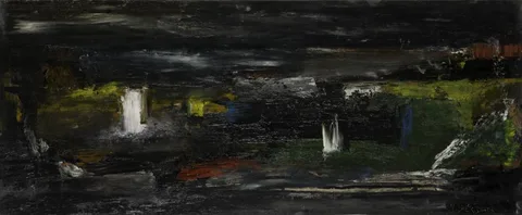 LANDSCAPE by Noel Sheridan, oil on panel, sold Feb 2020