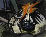 David Clarke, STILL LIFE WITH CANDLE