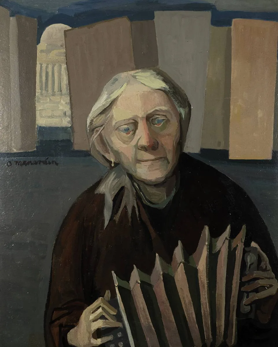 Matthew Joseph Mannering, DUBLINER, c.1962, oil on board