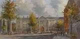 Colin Gibson, TRINITY COLLEGE FROM DAME STREET, DUBLIN