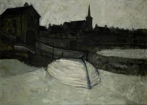 Richard John Croft, BALLYWATER, oil on canvas