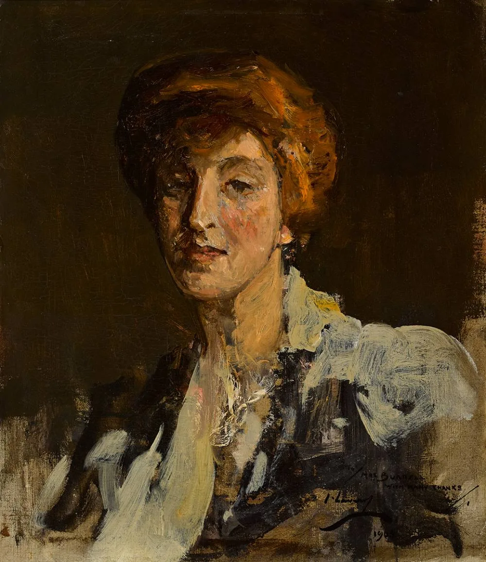 THE HON. MRS BURRELL by John Lavery, 1903, oil on canvas, offered Mar 2020