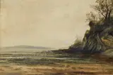 Andrew Nicholl, THE SHORE AT RATHMULLAN, DONEGAL