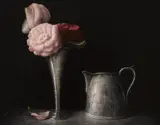 Stuart Morle, STILL LIFE WITH FLOWERS AND WASP