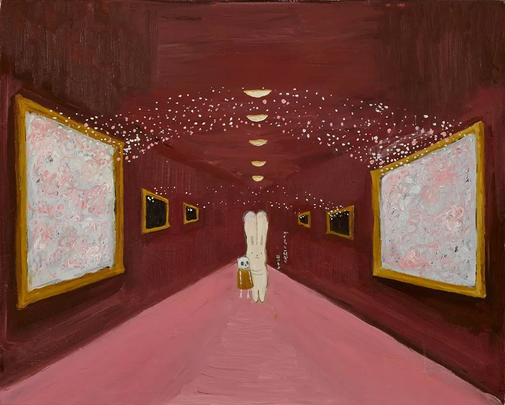 CONVERSATION by Atsushi Kaga, 2006, acrylic on canvas, offered Mar 2020