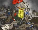Robert Ballagh, STUDY FOR LIBERTY ON THE BARRICADES