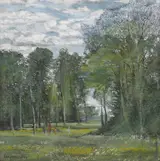 Simon Coleman, LANDSCAPE WITH TREES