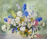 Geraldine O'Brien, STILL LIFE WITH FLOWERS