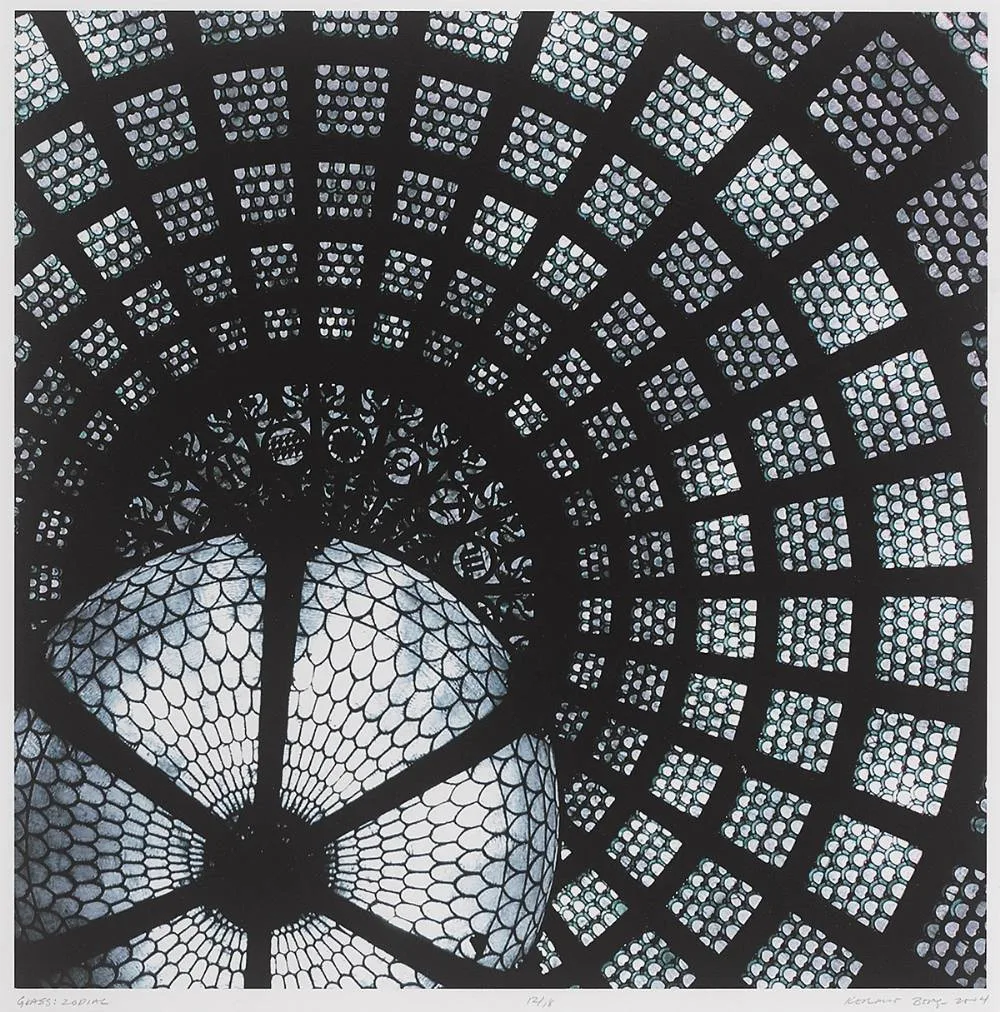 Kermit Berg, GLASS SERIES, 2004 (SET OF NINE), archival print; (9) (nos. 6, 12 and 15 from an edition of 18)