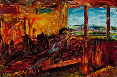 Jack Butler Yeats, REVERIE, 1931, oil on canvas