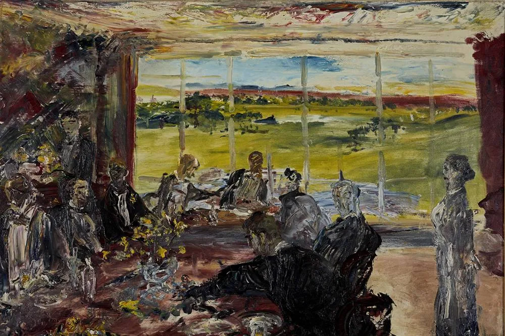 EVENING IN SPRING by Jack Butler Yeats, 1937, oil on canvas, sold Nov 2019