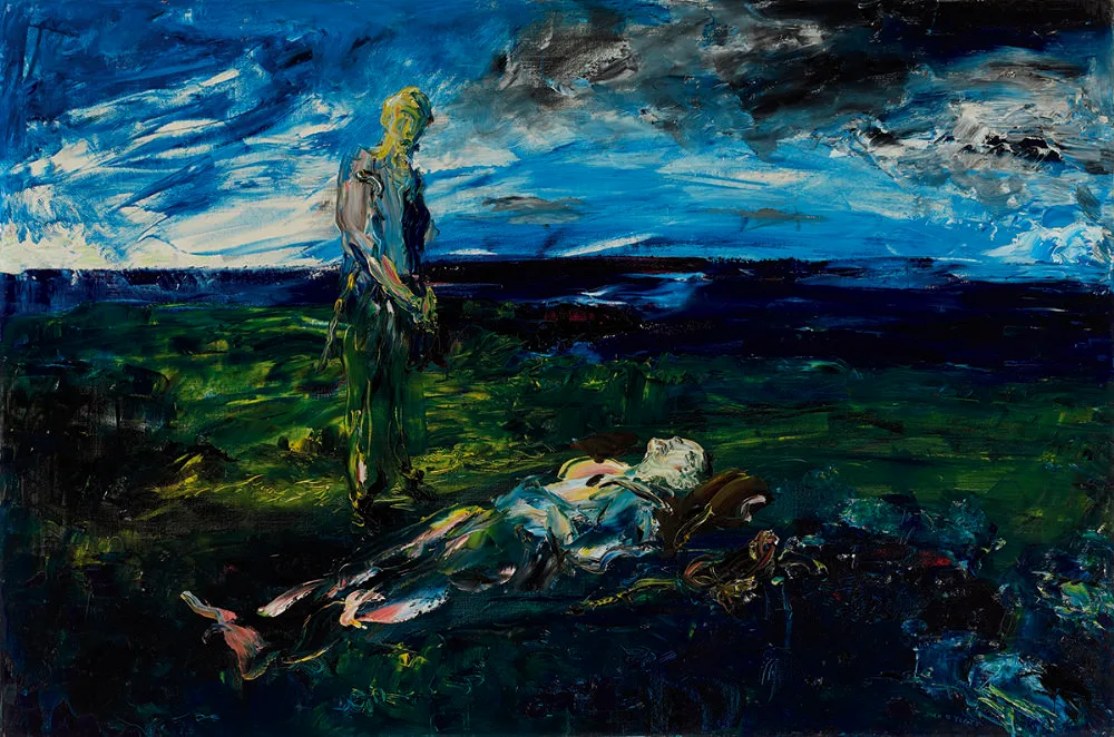 DEATH FOR ONLY ONE by Jack Butler Yeats, 1937, oil on canvas, sold Nov 2019