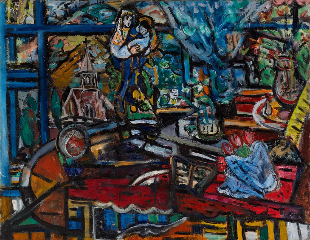MAY MORNING by Evie Hone, c.1945, oil on canvas, sold Nov 2019