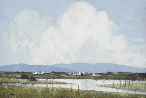 Paul Henry, WESTERN LANDSCAPE, c.1935-40, oil on canvas