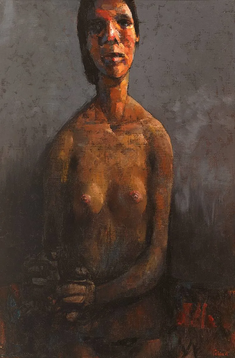 GENESIS by Colin Middleton, 1957, oil on canvas, offered May 2019