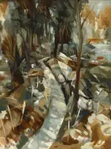 RIVER LAGAN AT SHAW'S BRIDGE, Whyte's 2019