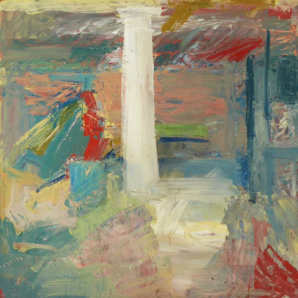 UNTITLED by Diana Copperwhite, c. 1996, oil on board, sold May 2019