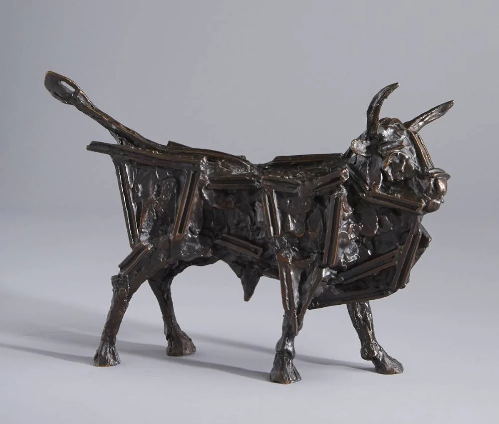BULL by John Behan, 2008, bronze; (unique), sold May 2019