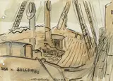 Jack Butler Yeats, ROSA OF SALCOMBE AT KINGSBRIDGE, DEVON