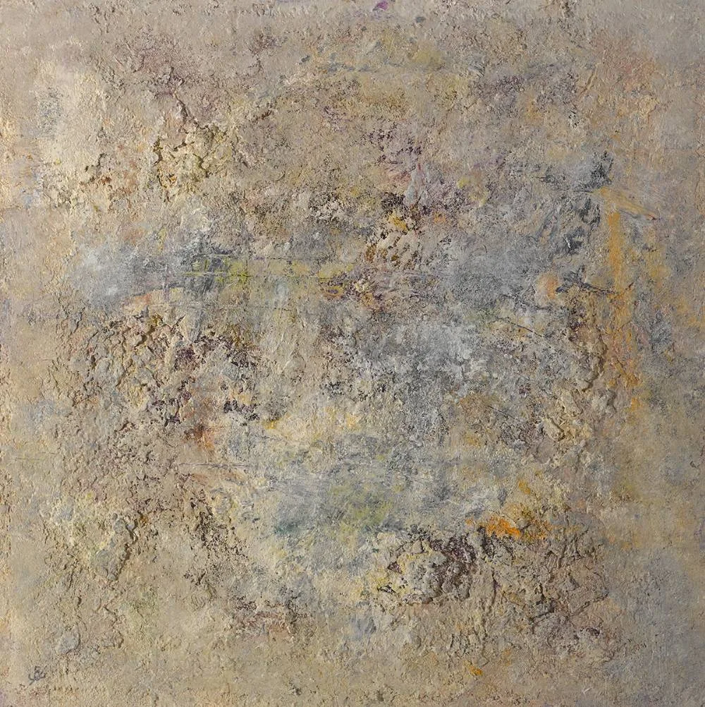 EARTH SERIES by John Kingerlee, oil on board, sold Sep 2019