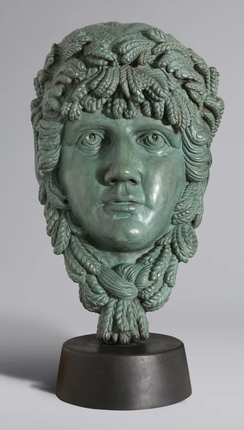 Rory Breslin, THE GUINNESS MASK, bronze with stainless steel; (no. 1 from an edition of 5)