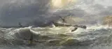 Edwin Hayes, SHIPWRECK IN ROUGH SEAS