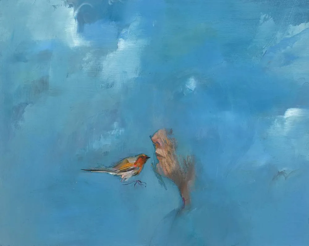 PROPHET by Gabhann Dunne, 2018, oil on panel; (unframed), sold Sep 2019