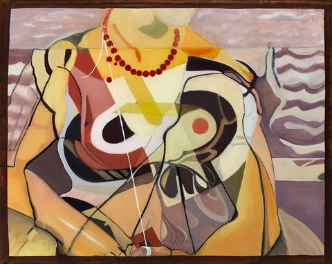Sonia Shiel, ONE AT A TIME, 2019, oil on canvas