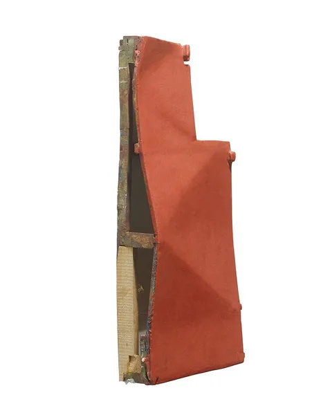 Helen O'Leary, SCULPTURAL RELIEF, 2019, oil on wood