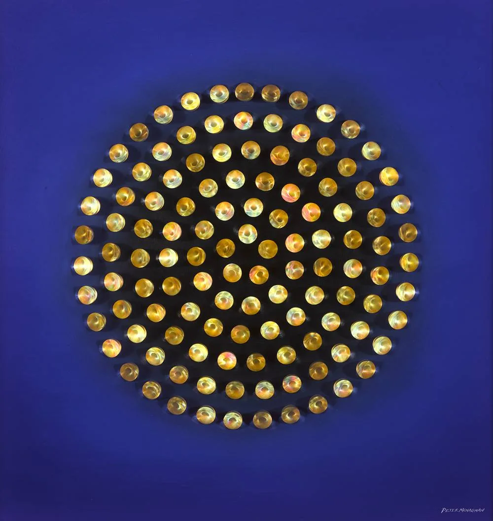UNTITLED (A/PM4/0065) by Peter Monaghan, mixed media, sold Sep 2019