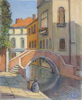 Hilda van Stockum, CANAL SCENE, VENICE
