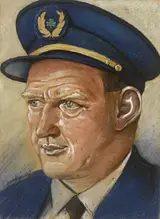 Harry Kernoff, PORTRAIT OF AER LINGUS PILOT, CAPTAIN JOHN TWEDDLE