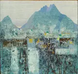 Colin Middleton, MOURNE PAINTING (BLUE)