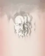 Louis le Brocquy, IMAGE OF BONO [PINK] 2003