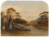 WATERMILL AND CATTLE BY A RIVER, Whyte's 2019