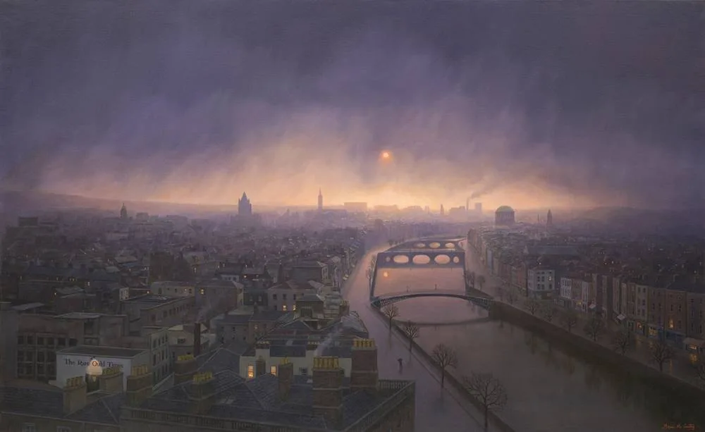 THE RARE AULD TIMES by Brian McCarthy, 2015, oil on canvas, sold Mar 2019