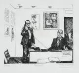 Hector McDonnell, COLLECTION OF FIVE ETCHINGS