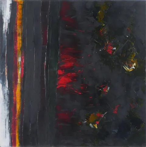 Michael Gemmell, FIRE FOREST, 2006, oil on canvas