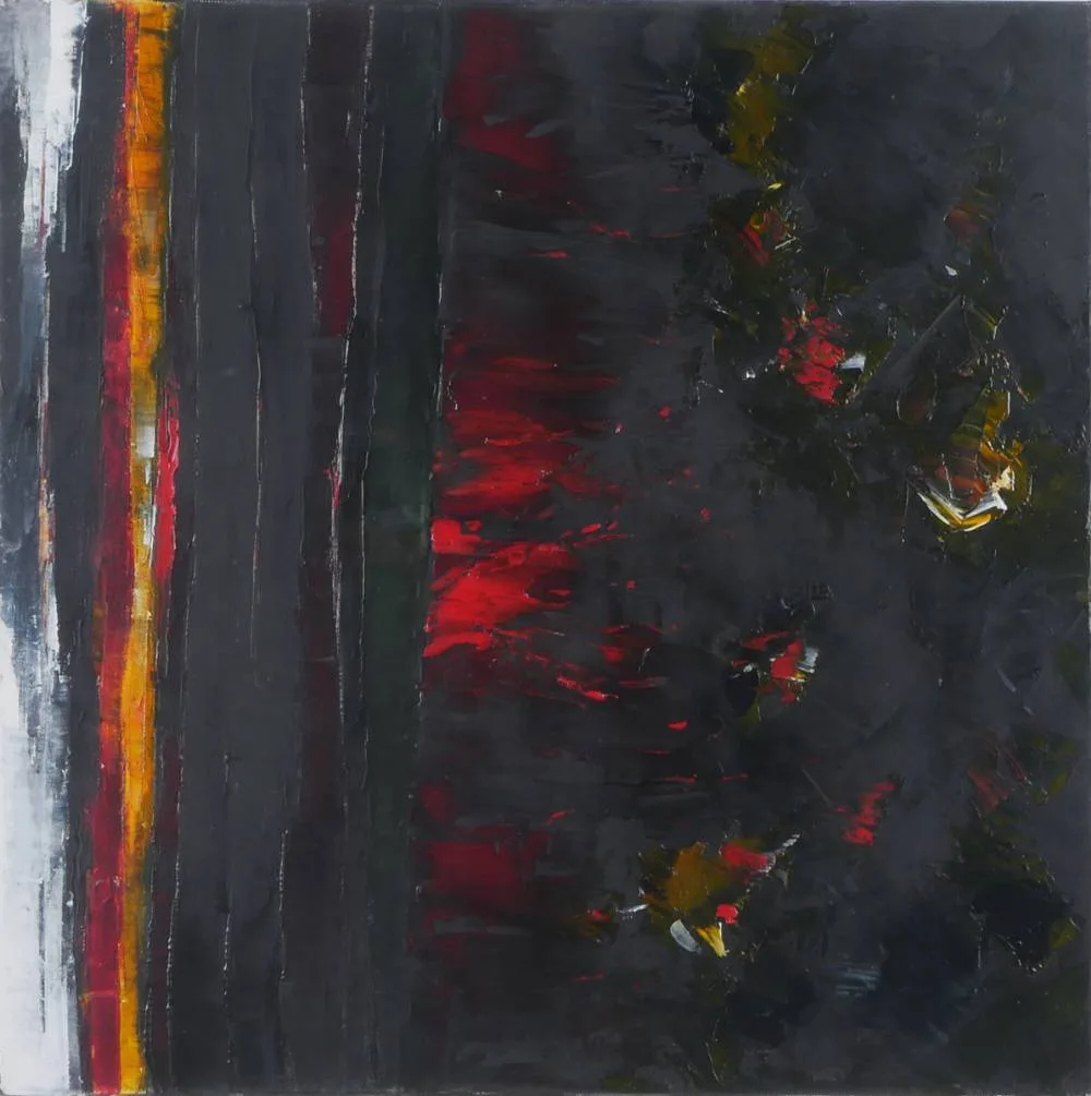 Michael Gemmell, FIRE FOREST, 2006, oil on canvas