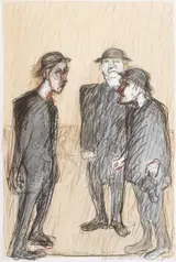 Brian Bourke, REHEARSING. WAITING FOR GODOT