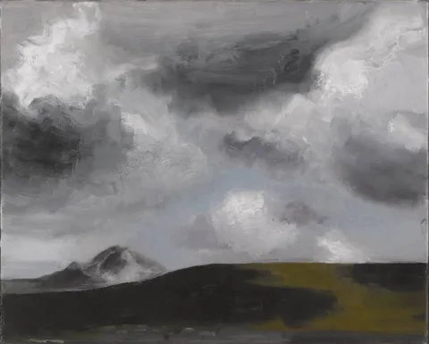 ERRIGAL FROM CRUIT I by Bernadette Kiely, 2004, oil on canvas, offered Dec 2018