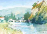Brett McEntagart, BRIDGE OVER THE ARIÉGE, TARASCON, FRANCE