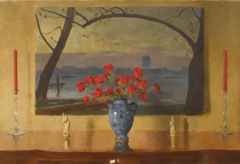 John Mansfield Crealock, STILL LIFE, oil on canvas