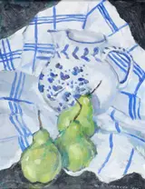 Nuala Stephenson, STILL LIFE WITH JUG AND PEARS